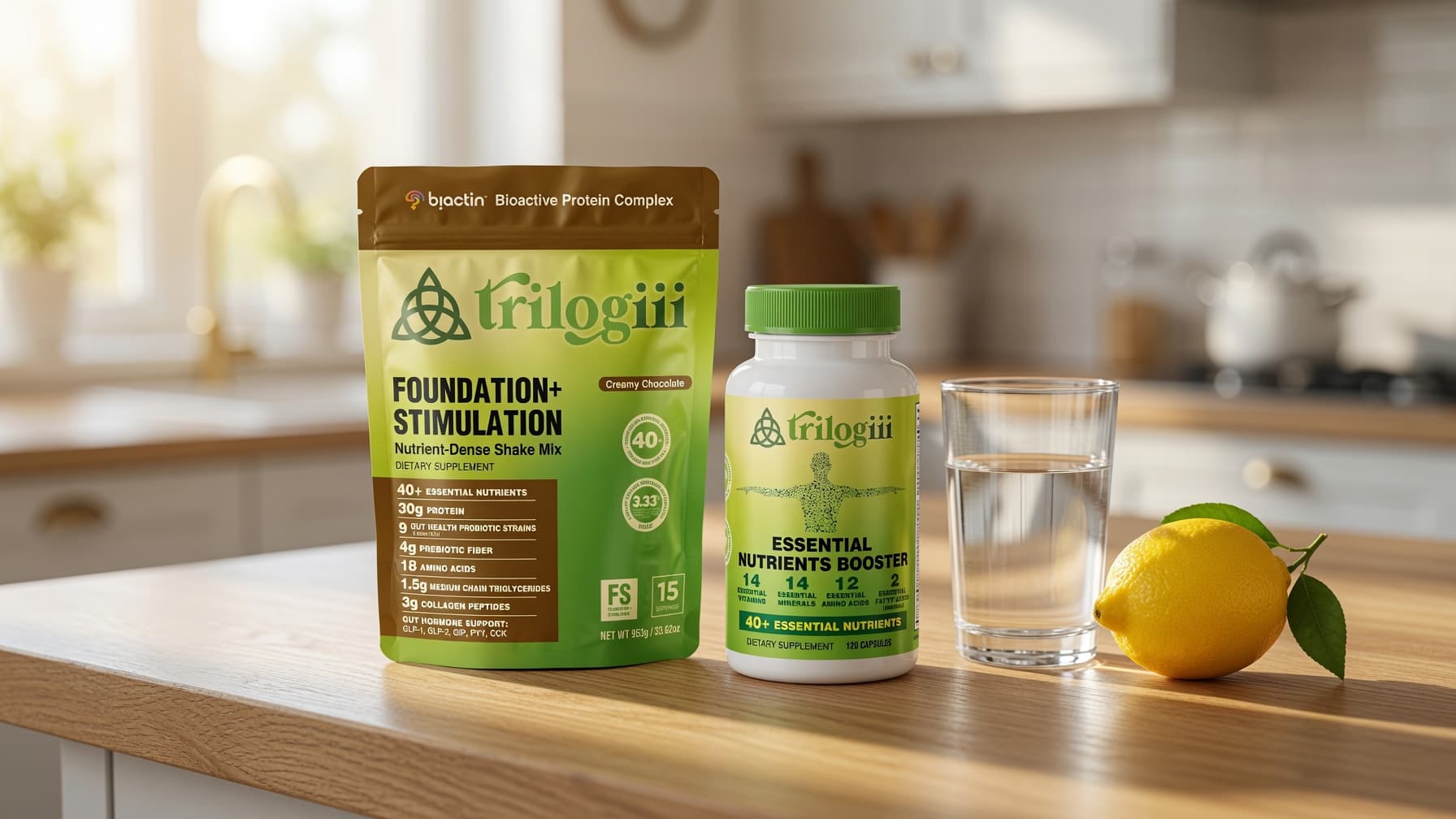 Trilogiii Daily Essentials — daily routine